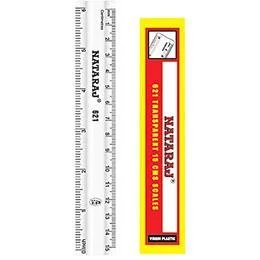 Nataraj Transparent 15 Cm Scale Mrp - 5